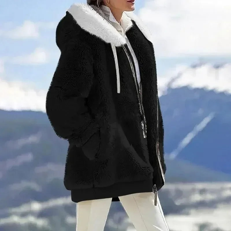 Hooded Zipper Jacket - Image 2
