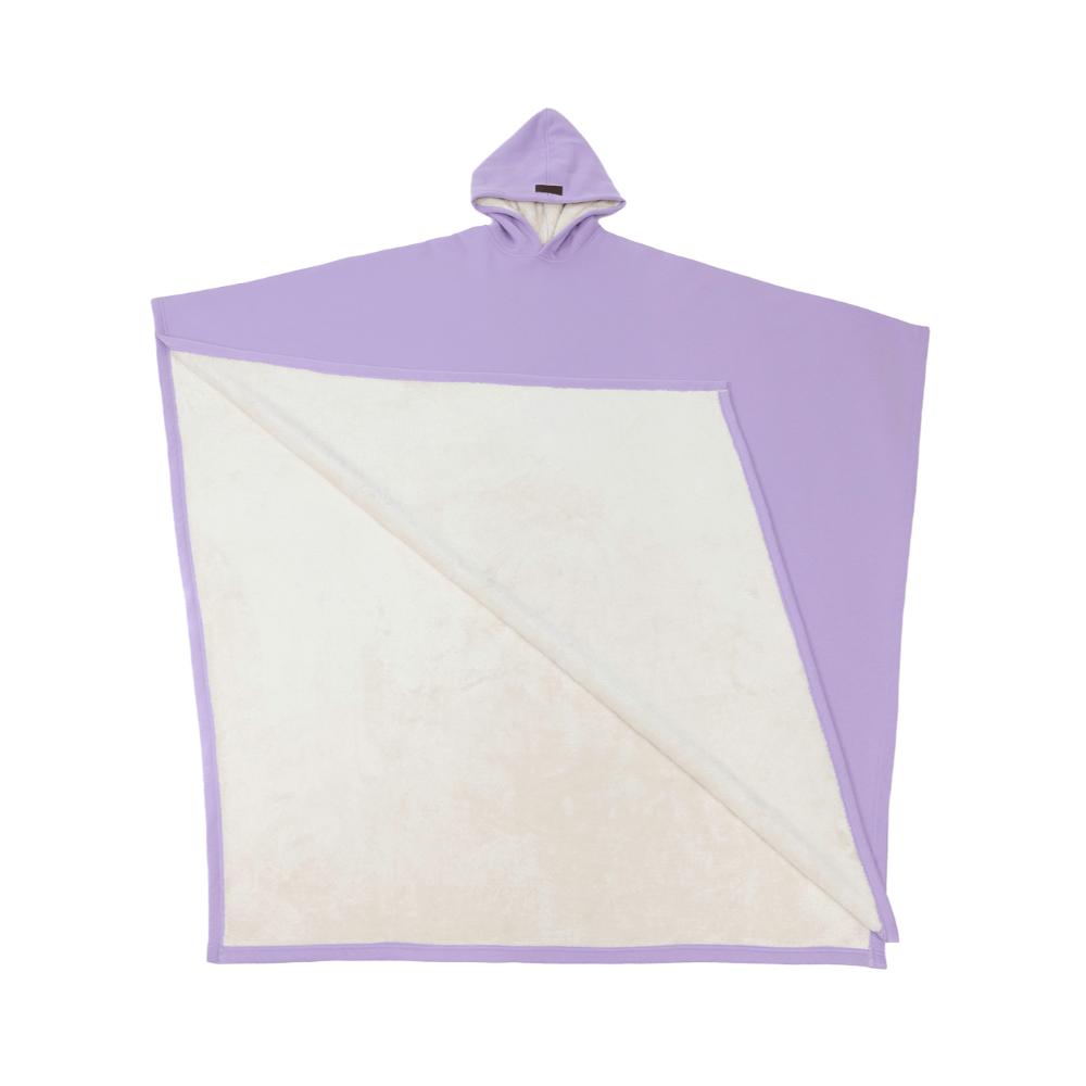 Warm Hooded Poncho With Soft Lining - Image 7