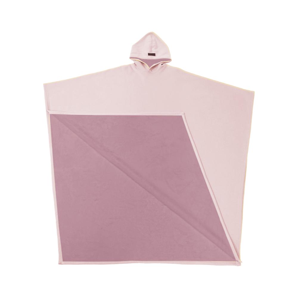 Warm Hooded Poncho With Soft Lining - Image 9