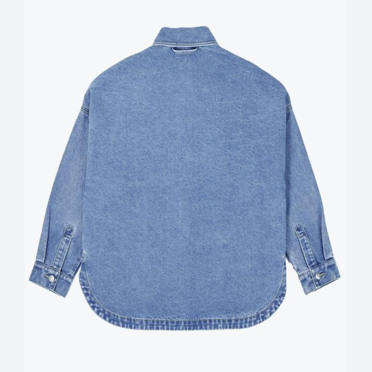 Casual Denim Jacket With Button Front Style - Image 9