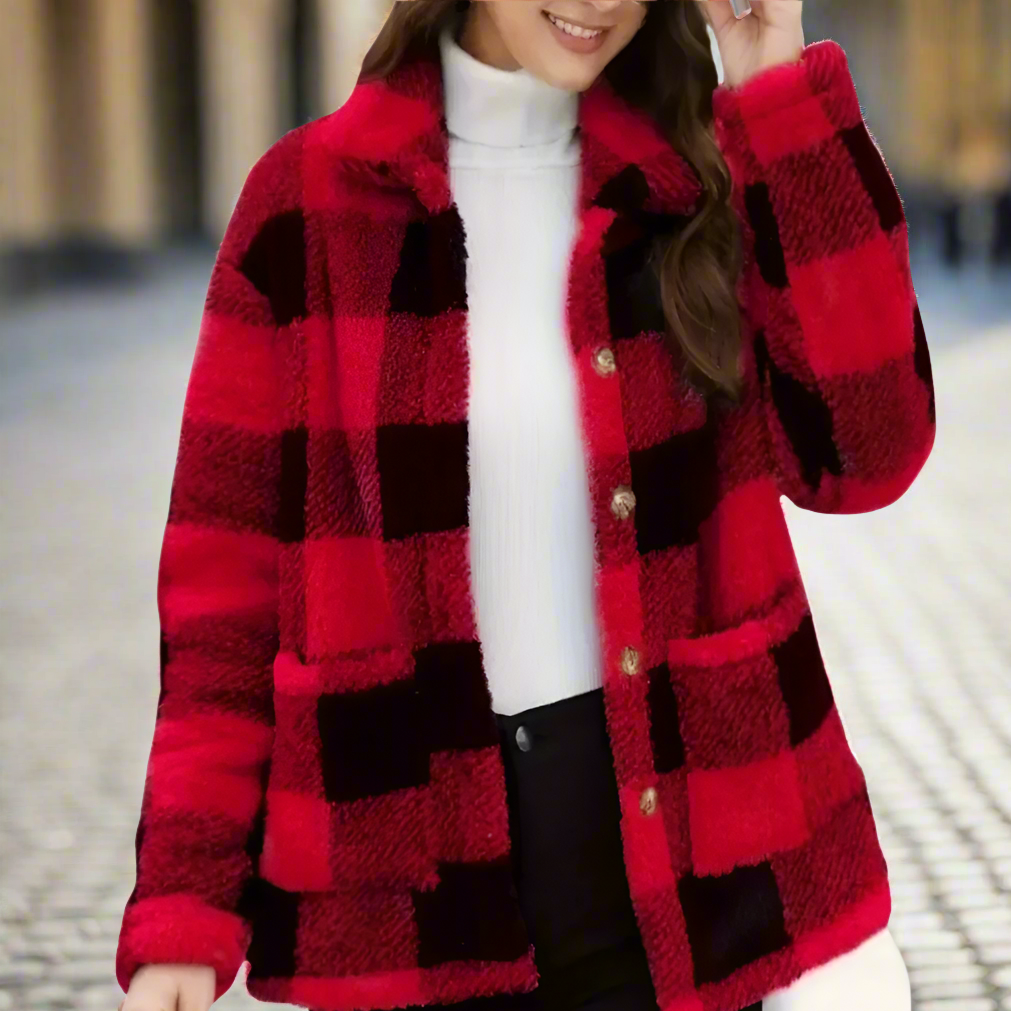 Long Sleeve Loose Fit Casual Jacket - Image 5