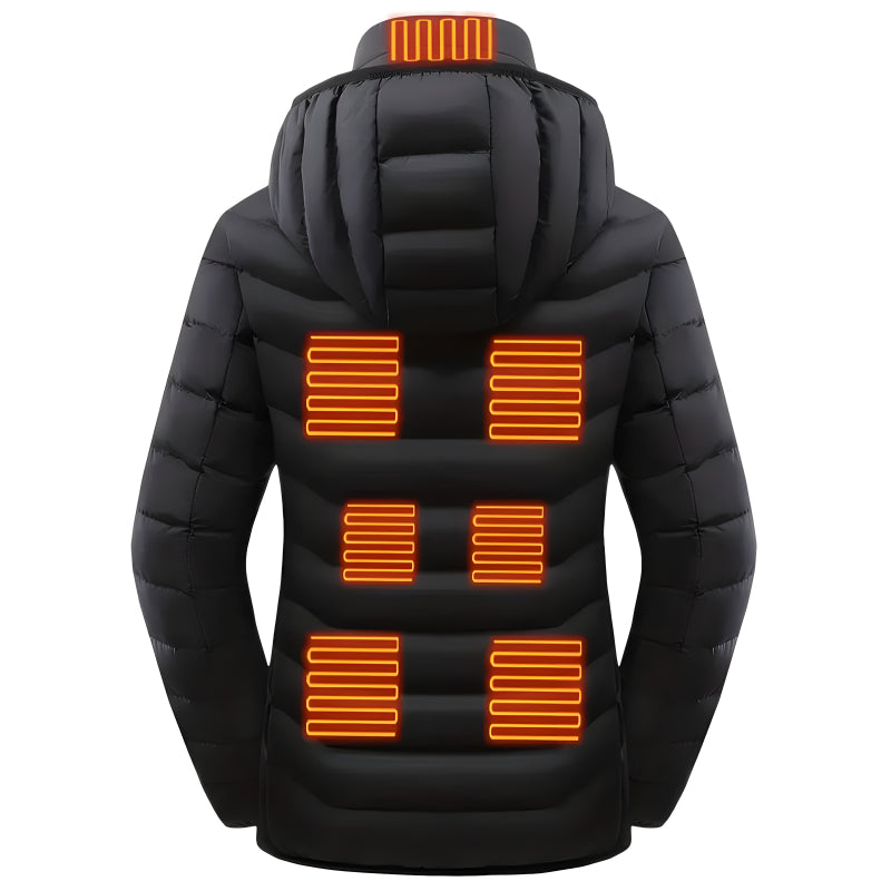 Heated Insulated Jacket With Adjustable Temperature Zones - Image 2